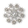 The Met Store Ottoman Star Antiqued Silver Brooch