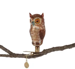 The Met Store Owl Handmade Glass Ornament