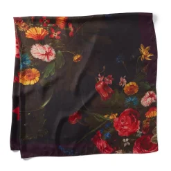 The Met Store Peeters Bouquet of Flowers Oversize Oblong Scarf