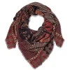 The Met Store Persian Garden Oversize Square Wool Scarf