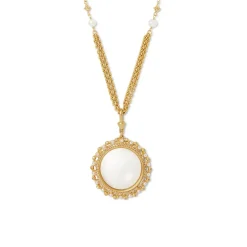 The Met Store Philippine Pearl Magnifier Pendant Necklace