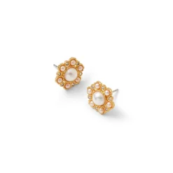 The Met Store Philippine Pearl Stud Earrings