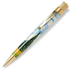 The Met Store Retro 51 Van Gogh Wheat Field with Cypresses Rollerball Pen
