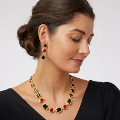 The Met Store Rococo Motifs Drop Earrings
