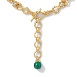The Met Store Roman Malachite Statement Necklace