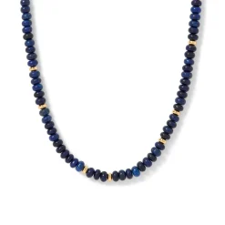 The Met Store Royal Egyptian Beaded Lapis Necklace