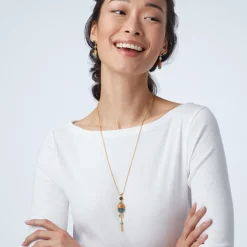 The Met Store Royal Scarab Lariat Necklace