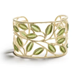 The Met Store Sage Leaf Cuff