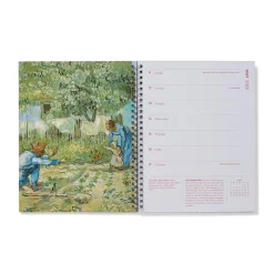 The Met Store Seasons of Impressionism Spiral-Bound Engagement Calendar 2025