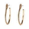 The Met Store Serpentine Hoop Earrings