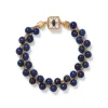 The Met Store Spanish Baldric Lapis Braided Bracelet