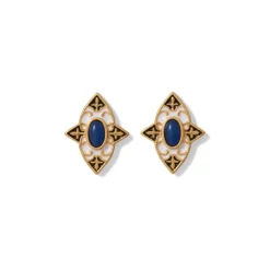 The Met Store Spanish Baldric Lapis Stud Earrings