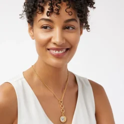 The Met Store Spanish Day and Night Reversible Lariat Pendant Necklace