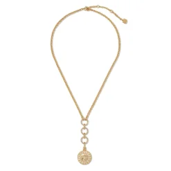 The Met Store Spanish Day and Night Reversible Lariat Pendant Necklace