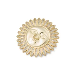 The Met Store Spanish Day and Night Sun Brooch