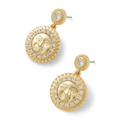 The Met Store Spanish Day and Night Sun Drop Earrings