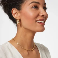 The Met Store Star Hoop Earrings