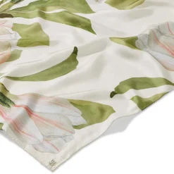 The Met Store Studies of Magnolias Oblong Silk Scarf