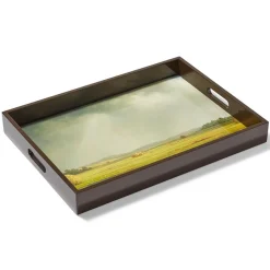 The Met Store Sublime Landscapes Heade Newburyport Meadows Large Lacquer Tray