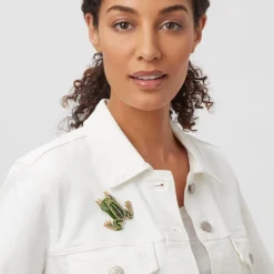 The Met Store Swiss Frog Brooch