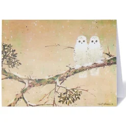 The Met Store Tait-Henson: Two on a Perch Holiday Cards