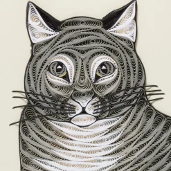 The Met Store The Favorite Cat Quilled Card