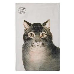 The Met Store The Favorite Cat Tea Towel