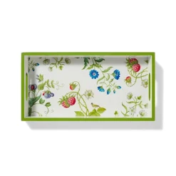 The Met Store The Met Cloisters Garden Rectangular Lacquer Tray
