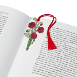 The Met Store The Met Cloisters Garden Poppy Bookmark