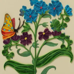 The Met Store The Met Cloisters Garden Forget-Me-Not Quilled Card