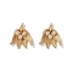 The Met Store The Met Cloisters Garden Fava Bean Stud Earrings