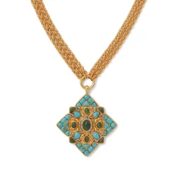 The Met Store Tibetan Mandala Pendant Necklace