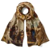The Met Store Tiepolo Allegory of the Planets and Continents Oversize Unisex Oblong Silk Scarf