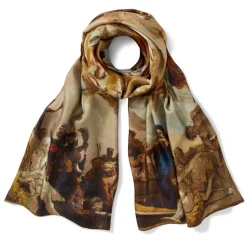 The Met Store Tiepolo Allegory of the Planets and Continents Oversize Unisex Oblong Silk Scarf