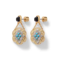 The Met Store Turkmen Chain Drop Earrings
