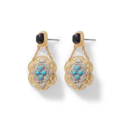 The Met Store Turkmen Chain Drop Earrings