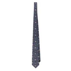 The Met Store Unicorn in a Garden Silk Necktie