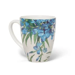 The Met Store Van Gogh Irises Covered Mug with Tea Infuser
