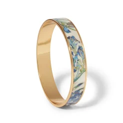 The Met Store Van Gogh Irises Enamel Bangle