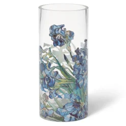 The Met Store Van Gogh Irises Glass Vase