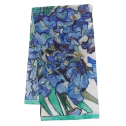 The Met Store Van Gogh Irises Oblong Silk Scarf