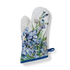 The Met Store Van Gogh Irises Pot Holder and Oven Mitt Set