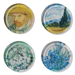 The Met Store Van Gogh Paintings Glass Coasters