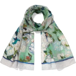 The Met Store Van Gogh Roses Oblong Silk Scarf