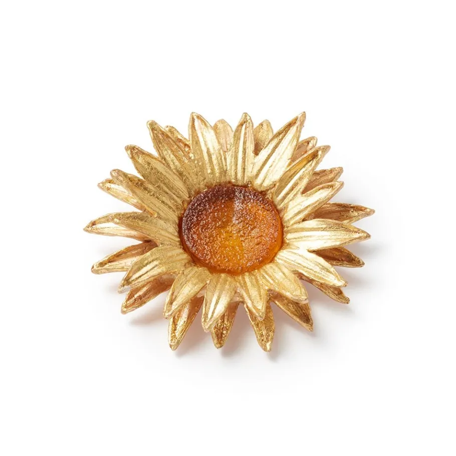 The Met Store Van Gogh Sunflower Brooch