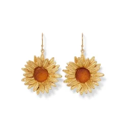 The Met Store Van Gogh Sunflower Drop Earrings