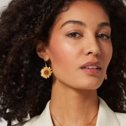 The Met Store Van Gogh Sunflower Drop Earrings