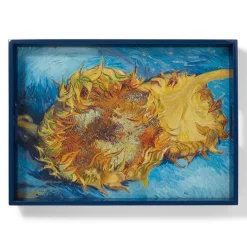 The Met Store Van Gogh Sunflowers Lacquer Tray