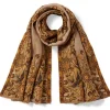 The Met Store Victorian Foliate Jacquard Shawl