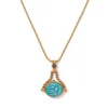 The Met Store Wedjat Eye Scarab Spinning Pendant Necklace
